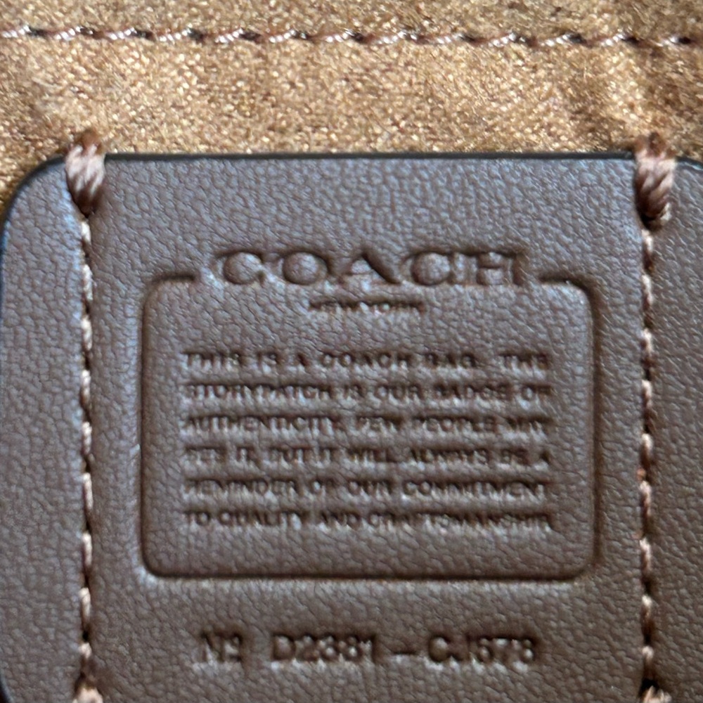 Coach Klare Mini Houndstooth Chain Shoulder Bag - Picture 9 of 9